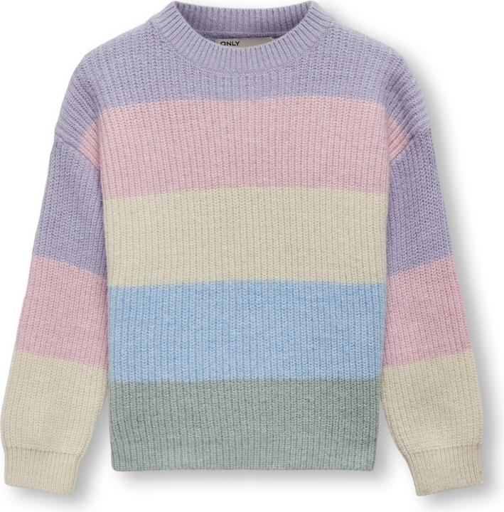 Image du produit Only Coupe normale Col rond Épaule basse Pull-over en maille (110)