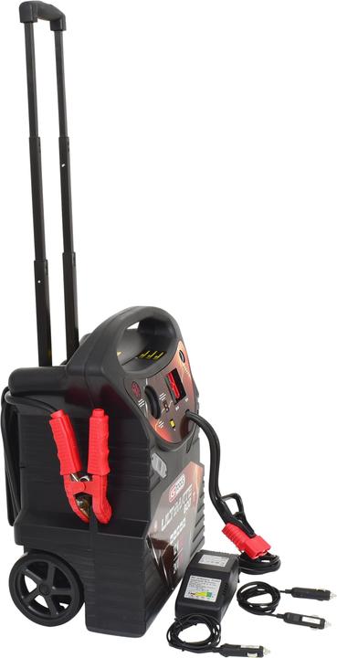 Produktbild KS Tools 12 V + 24 V Batterie-Booster, mobiles Starthilfegerät 2340 A (6200 A, 25000 mAh)