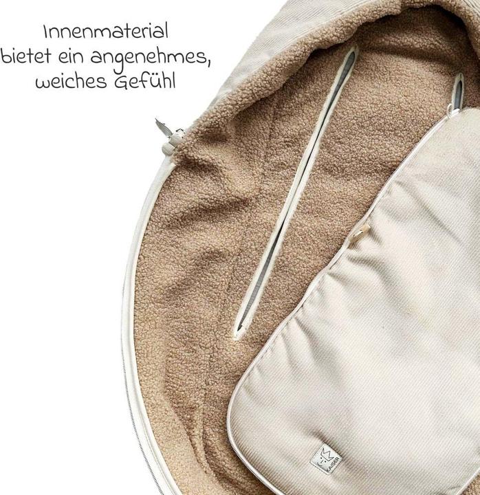 Actual product image Kaiser Fusssäcke für Babyschalen & Babywannen Fleece-Fusssack Hima für Babyschalen & Babywannen