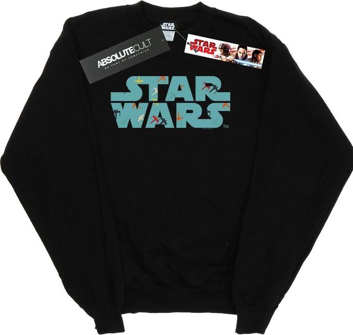 Star Wars Retro XWing Pattern Logo Sweatshirt (XXL)