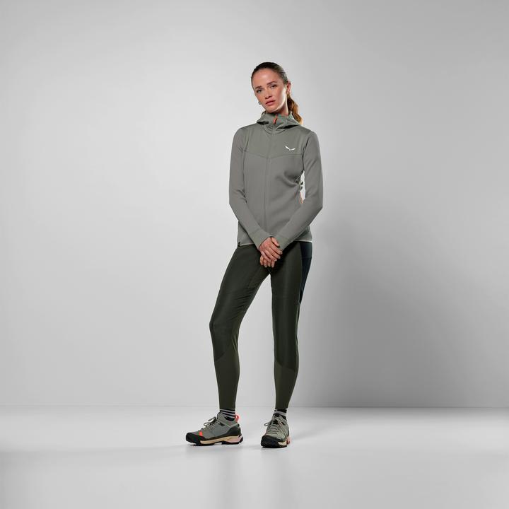 Immagine prodotto Salewa Giacca da donna Puez Waffle Hybrid PL con cappuccio (38, 44)