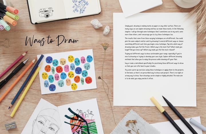 Actual product image Ingram:Drawing for the Soul (English, Zoe Ingram, 2023)