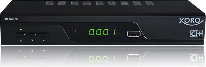 Produktbild Xoro HRM 8761 (DVB-C, DVB-T2, CI+-Schacht, CI-Schacht)