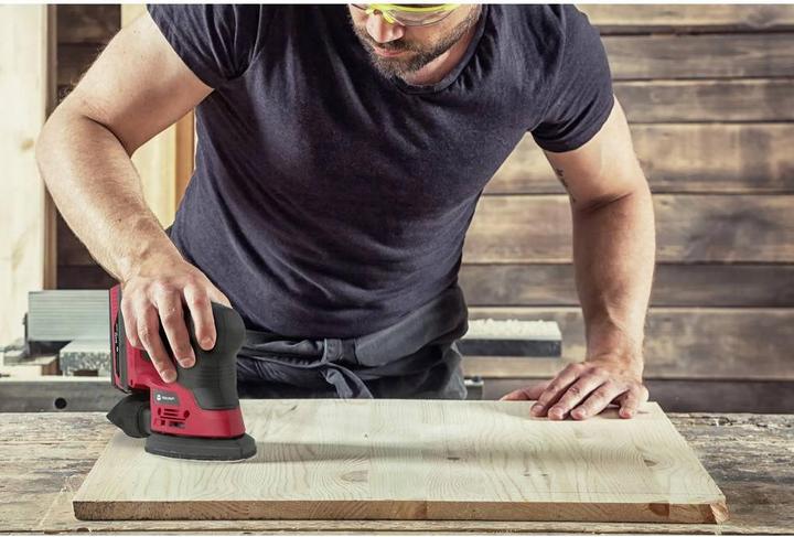 Actual product image Toolcraft Battery-powered multi-sander (Multi sanders)