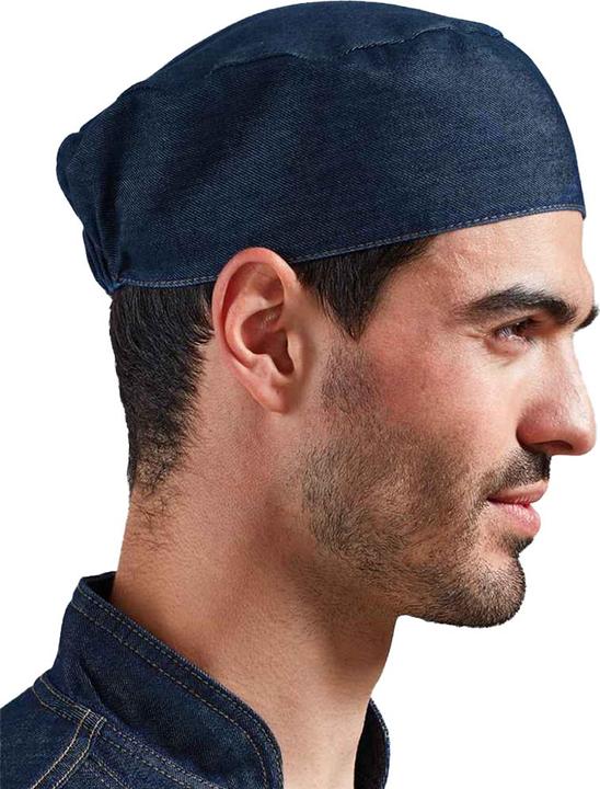 Immagine prodotto Premier Cappello a teschio da chef in denim
