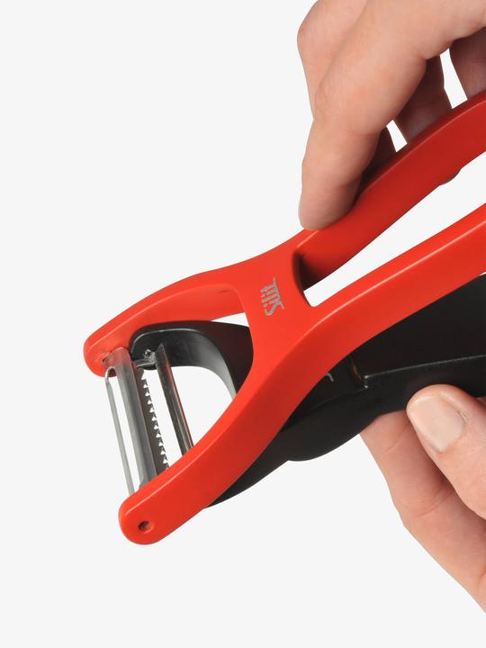 Produktbild Silit Sparschäler Gemüseschäler mit Julienne-Schneider 14cm Edelstahl Kunststoff