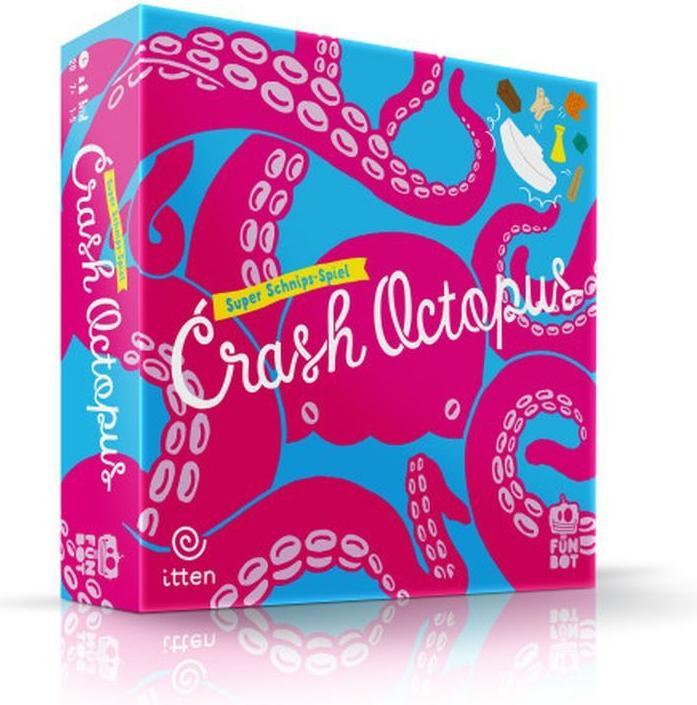 Image du produit Funbot 1026916 - Crash Octopus - Jeu d'adresse pour 1 à 5 joueurs à partir de 7 ans (Allemand)