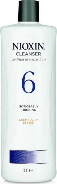 Image du produit Wella Shampooing nettoyant Nioxin System 6 (1000 ml, Shampoing liquide)