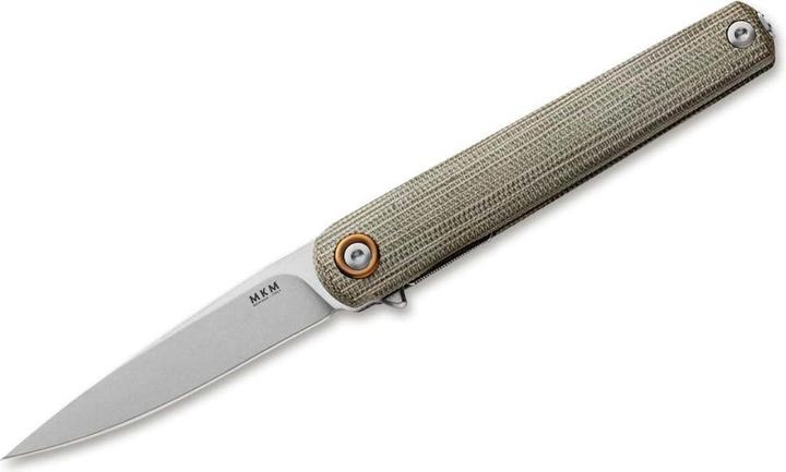 Image du produit MKM Flame Light Drop Point Micarta Green (7.20 cm)