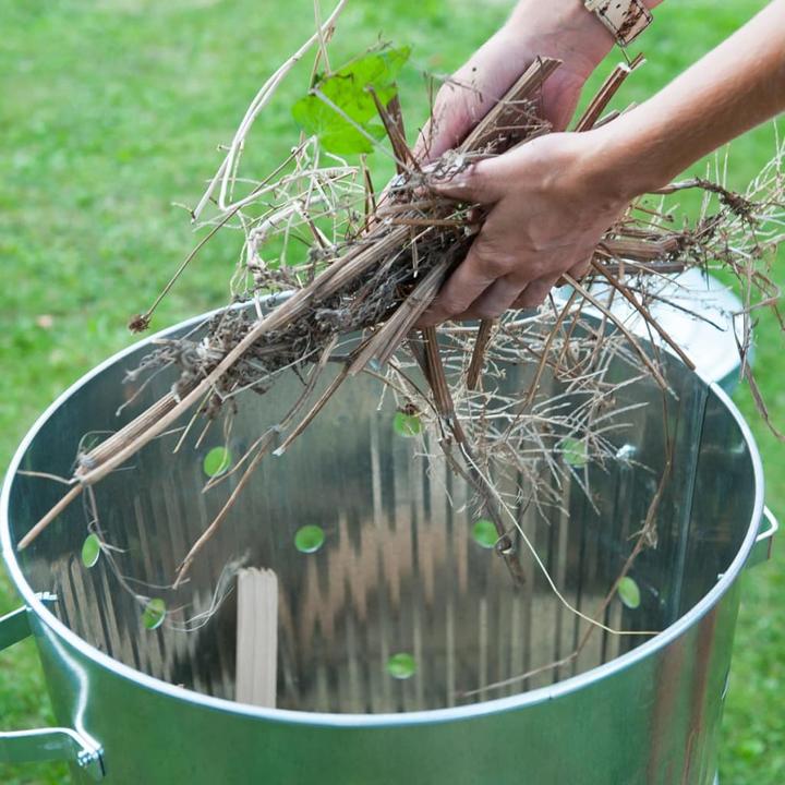 Actual product image Nature Spalarka ogrodowa stal galwanizowana 46x72cm okrągła