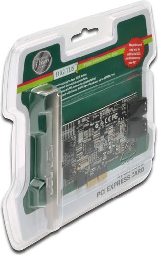 Actual product image Digitus 4-port SATA 3 PCI-E card