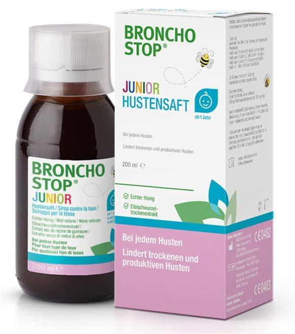 Immagine prodotto Hänseler BRONCHOSTOP Junior sciroppo per la tosse 200ml (1 Pezzo/i)