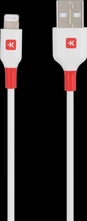 Produktbild Skross USB Kabel USB to Lightning Cable, 1,2m white (1.20 m, USB 2.0, 28 W)