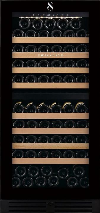 Image du produit Swisscave Edition Premium armoire à vin climatisée à deux zones WLB-360DF (103 - 108 bout.)
