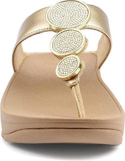 Actual product image Fitflop Halo Bead-Circle Metallic Toe-Post (41)