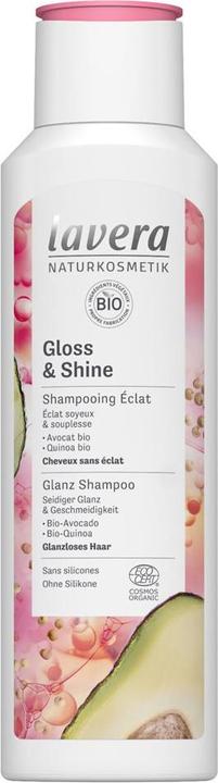 Produktbild Lavera Shampoo Glanz & Geschmeidigkeit glanzloses Haar (250 ml, Flüssiges Shampoo)