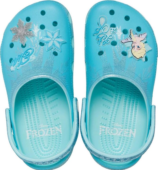 Actual product image Crocs K's Frozen Elsa Classic Clog (32)