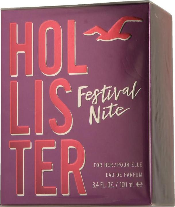 Actual product image Hollister Festival Nite by Eau de Parfum Spray 100 ml (Eau de parfum, 100 ml)