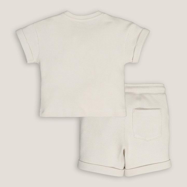 Produktbild La Redoute Collections Set aus T-Shirt und Shorts (110)