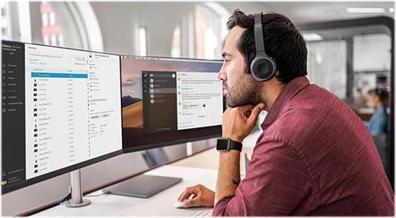 Actual product image Cisco 730 Duo Carbon (Wireless, USB-A)