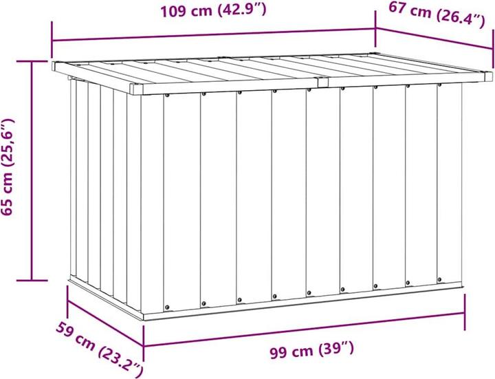 Actual product image VidaXL Yorgos