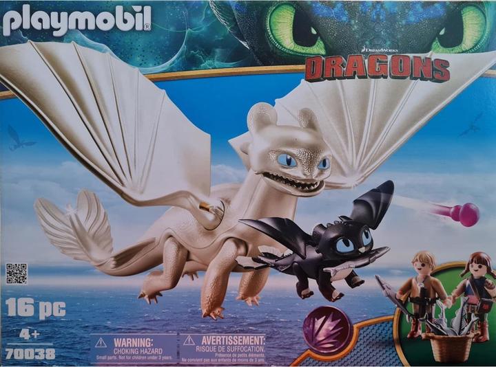 Actual product image Playmobil light fury (70038, Playmobil Dragons)