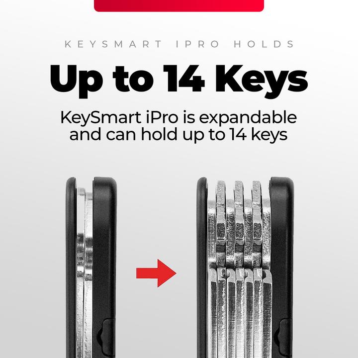 Actual product image Key Smart iPro key holder with Apple Find My