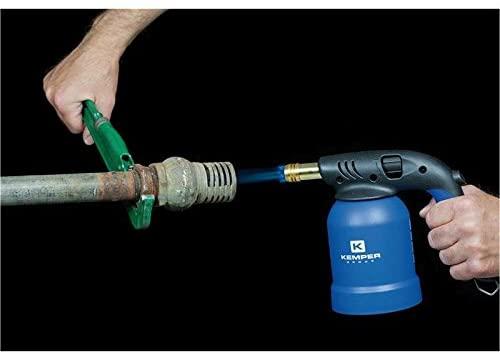 Actual product image Kemper Blowtorch with piezo ignition incl. 4 x gas cartridge, KE2019