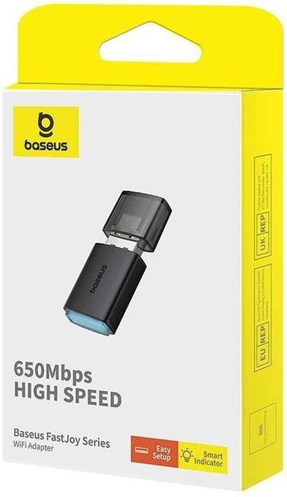 Produktbild Baseus BS-OH170 650 Mbit/s 5 GHz USB-Netzwerkkarte – Schwarz