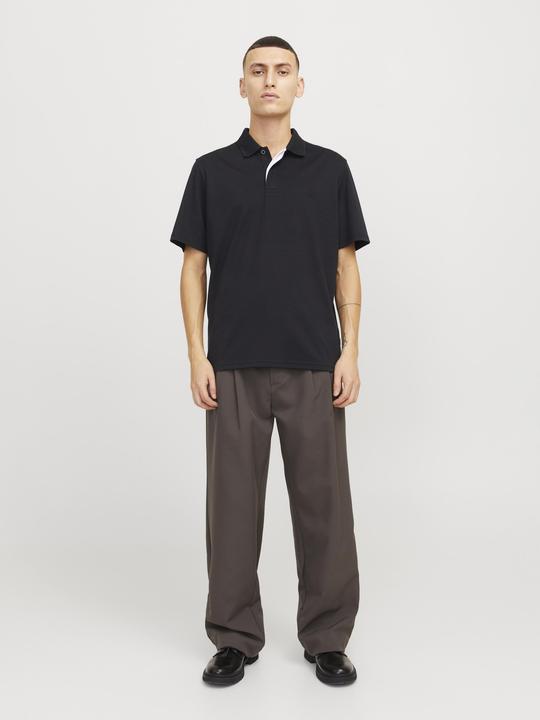 Actual product image Jack & Jones Einfarbig Hemdkragen Poloshirt Poloshirt (XS)