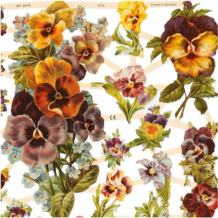 Actual product image Creativ Company Scatter decoration horses 2 sheet