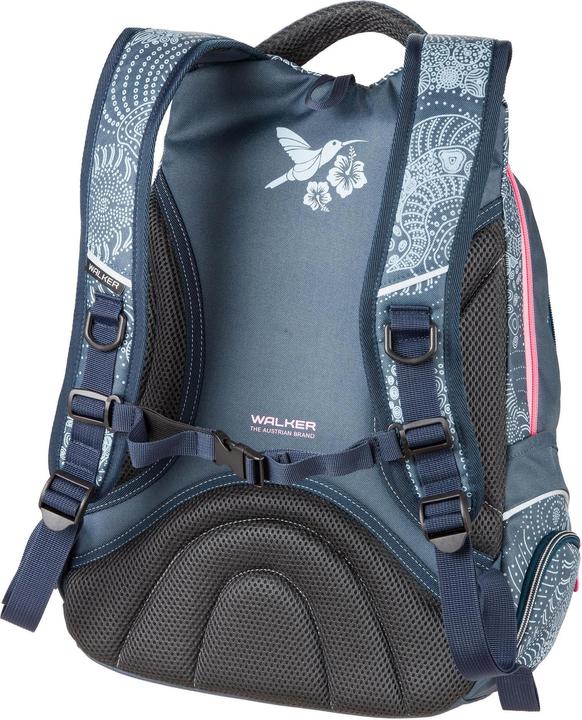 Produktbild Walker Schulrucksack Fame Glow in Dark 32 l, ab 9 Jahren Blue (32 l)