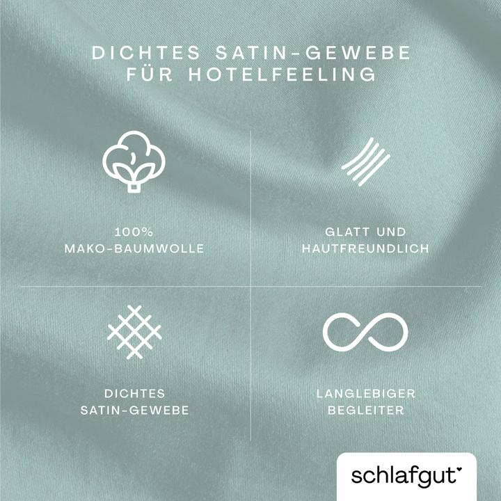 Produktbild schlafgut Woven Satin (Duvetbezug, 40 x 80 cm)