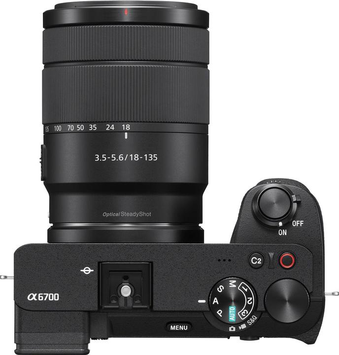 Actual product image Sony Alpha 6700 Kit (18 - 135 mm, 26 Mpx, APS-C / DX)