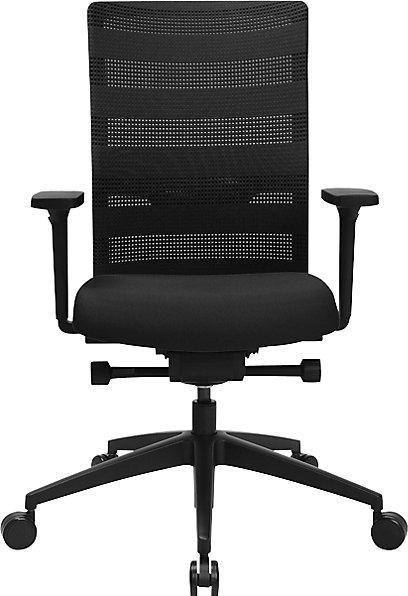 Immagine prodotto Topstar Sedia girevole da ufficio SITNESS AirWork, con braccioli regolabili, nero.