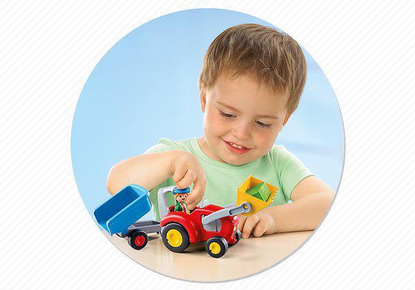 Image du produit Playmobil Tracteur agricole (6964, Playmobil 1.2.3)
