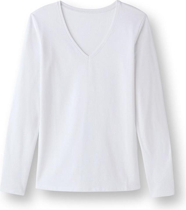 La Redoute Collections T-Shirt mit V-Ausschnitt (S)
