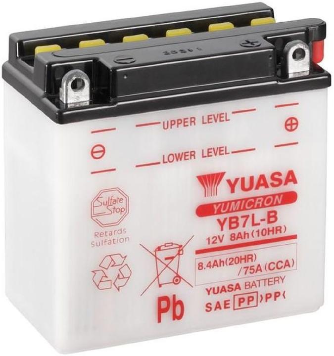Actual product image Yuasa Motorbike Battery 12V 8.4Ah 75A (12 V, 8.40 Ah, 75 A)