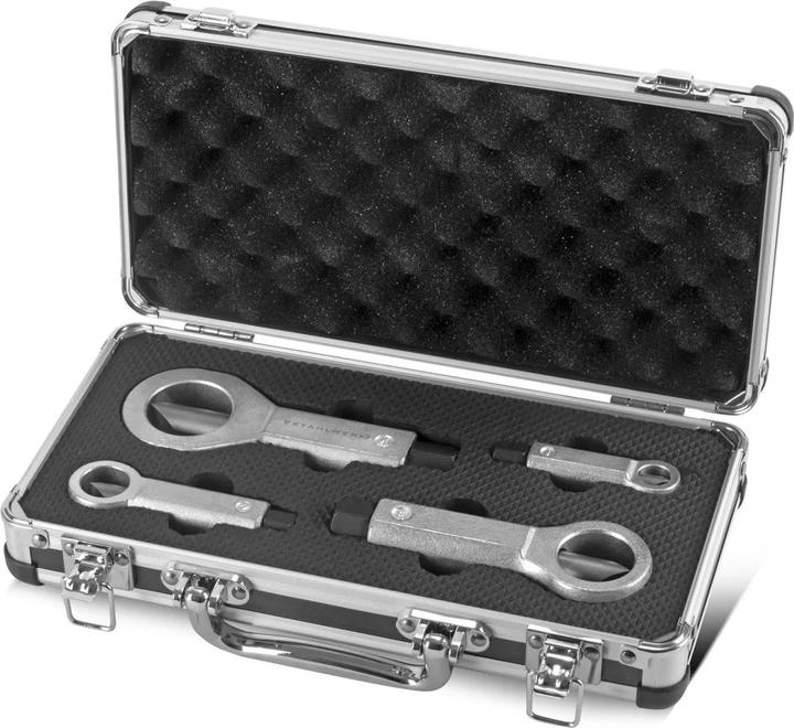 Stahlwerk Mutternsprenger Set 9-36 mm 4-tlg Mutternlöser Mutternspalter Satz