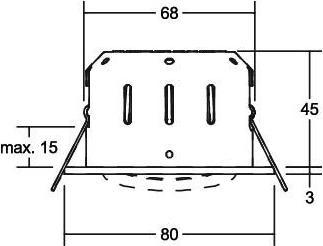 Produktbild Brumberg LED-Einbaustrahler (530 lm)