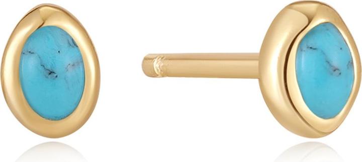 Immagine prodotto Ania Haie Orecchini a perno Turchese Wave E044-01G (Argento 925)