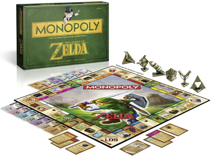 Produktbild Winning Moves The Legend of Zelda Brettspiel Monopoly (Deutsch)