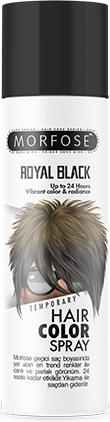 Morfose Royal Black Hair Color Spray 150ml