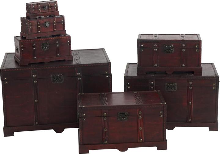 Produktbild JOHN316 Holztruhe (39 x 67 x 38 cm, 99.06 l)