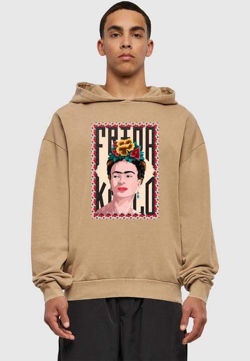 Produktbild Merchcode Frida Kahlo - Frame one Acid Washed Oversized Hoody - 178061 (M)