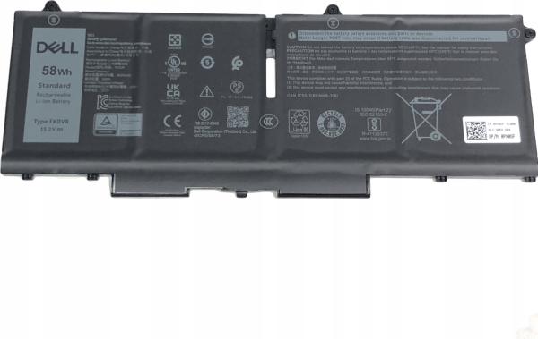 Actual product image Dell BTRY,PRI,58WHR,4C,LITH,BYD (4 Cells, 3625 mAh)