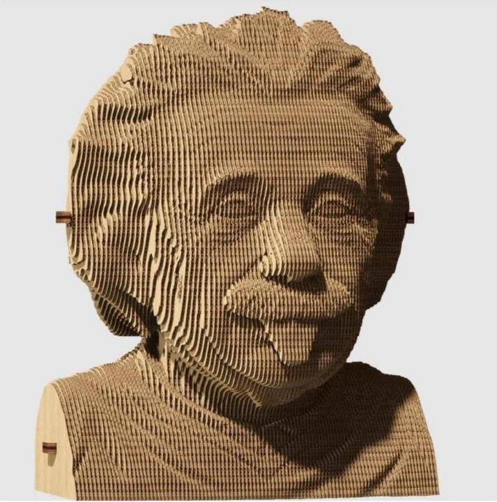 Immagine prodotto Cartonic CARTMALB - Albert Einstein - Puzzle 3D (172 pezzi)