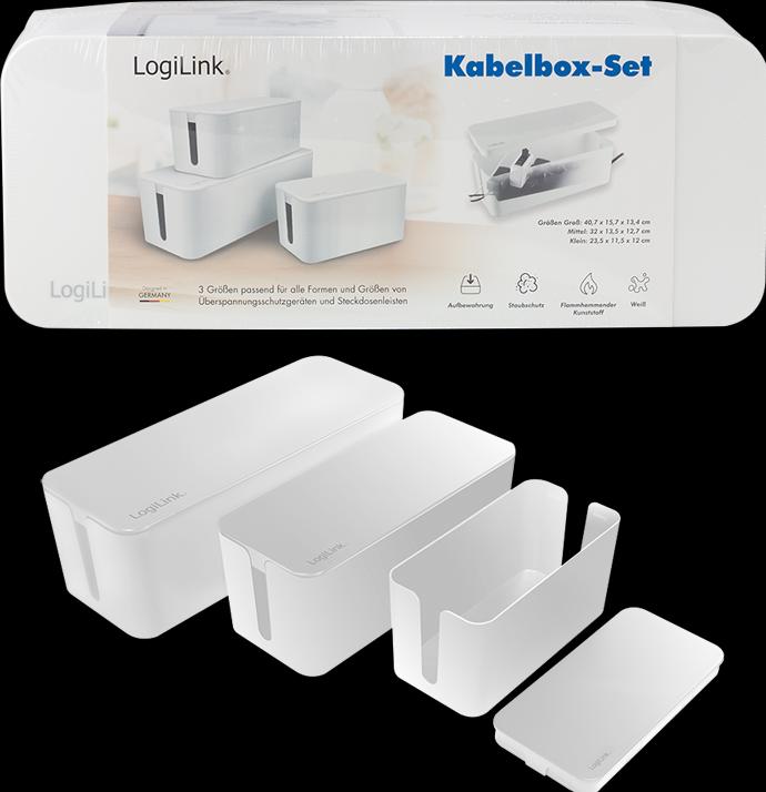 Actual product image LogiLink Cable box set