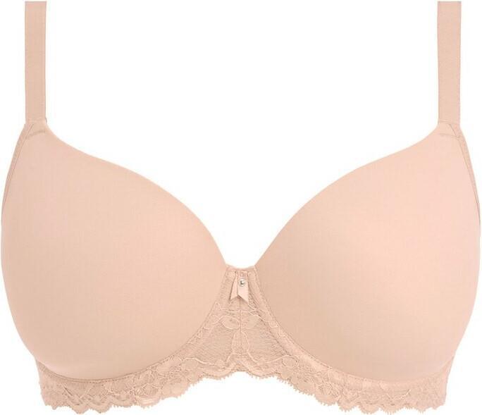 Actual product image underwired t-shirt balconnet molded bra for offbeat (75 F)