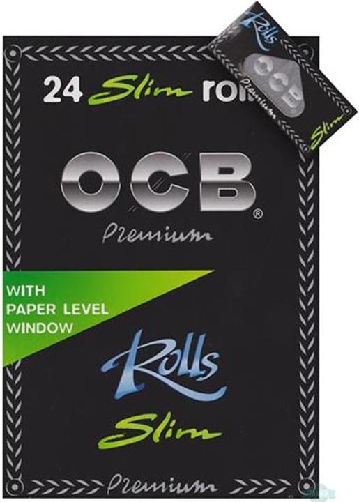 Produktbild OCB black Slim Rolls mit Filter Box